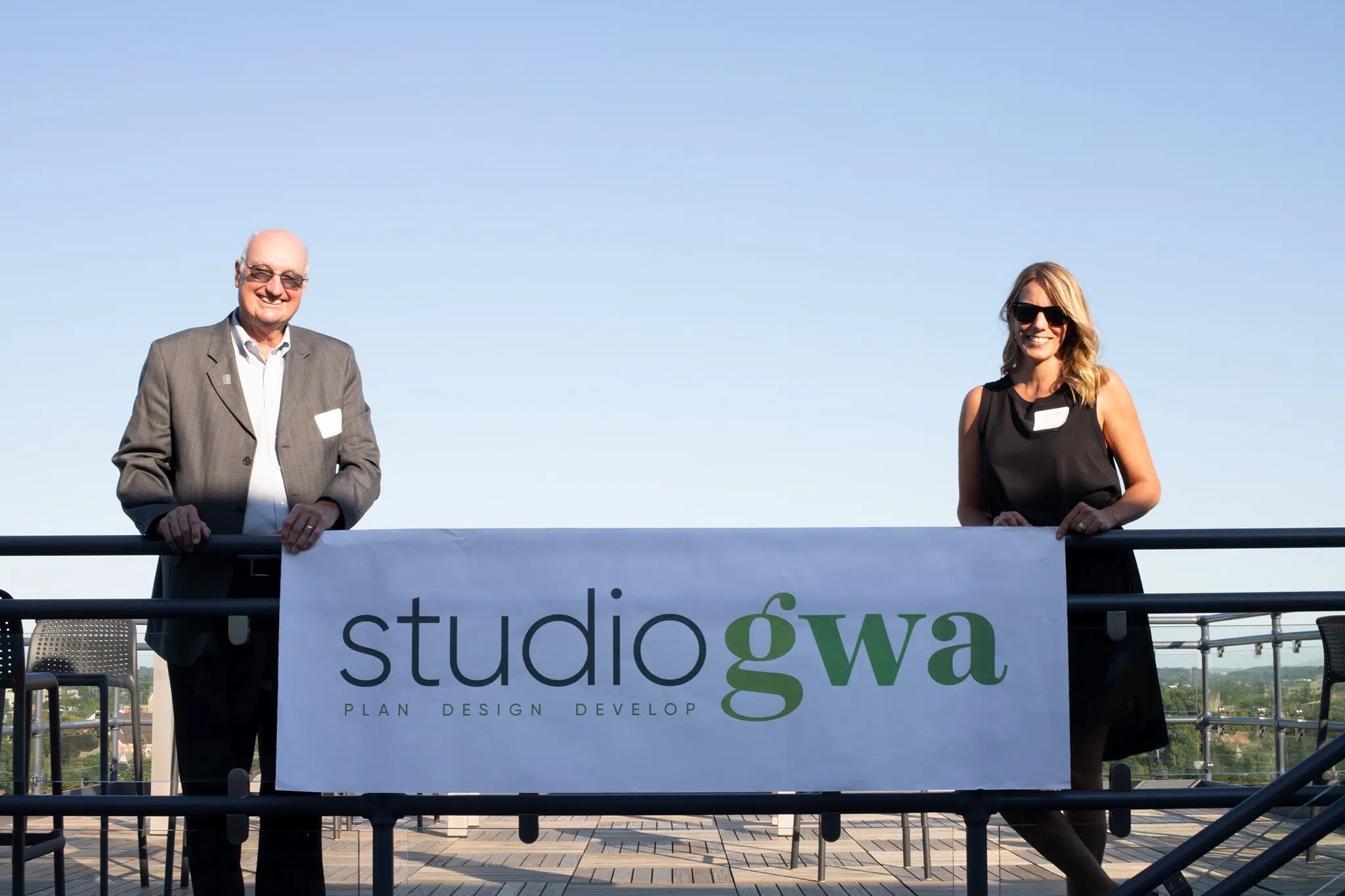 Jen Shelton and Gary Anderson with new Studio GWA brand