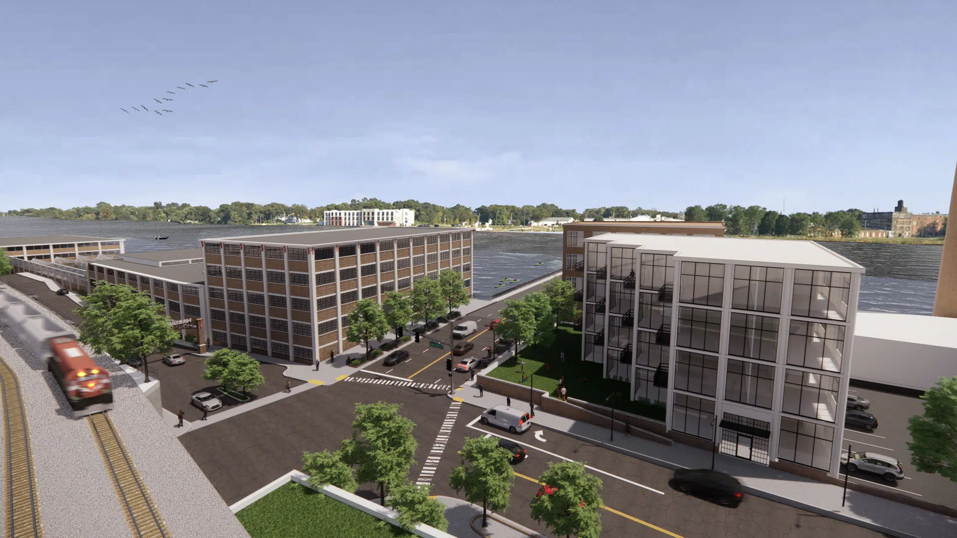 Design rendering - Sterling Riverfront