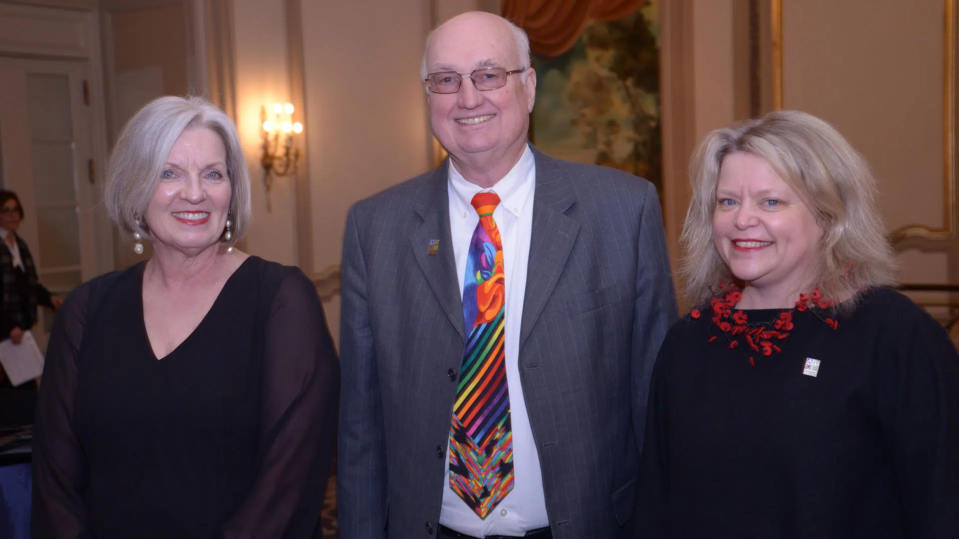 Image of Gary Anderson with Julie Carpenter and Anne Puotinen from Landmarks Illinois
